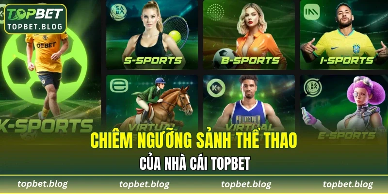 Sảnh thể thao TOPBET có lượng người tham gia đông đảo 
