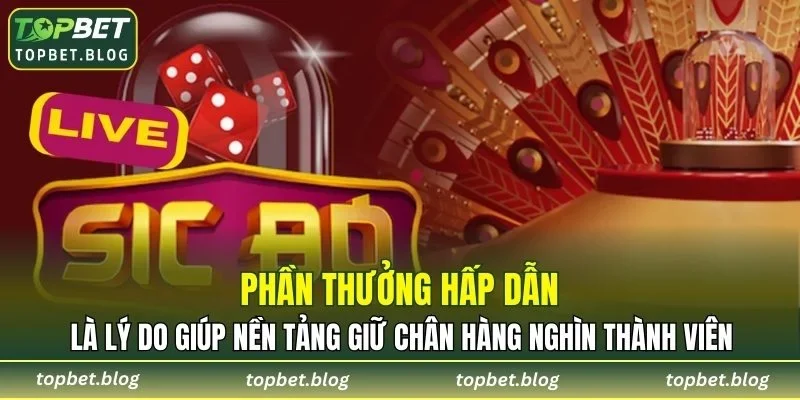 Tỷ lệ thưởng là điểm nhấn ấn tượng
